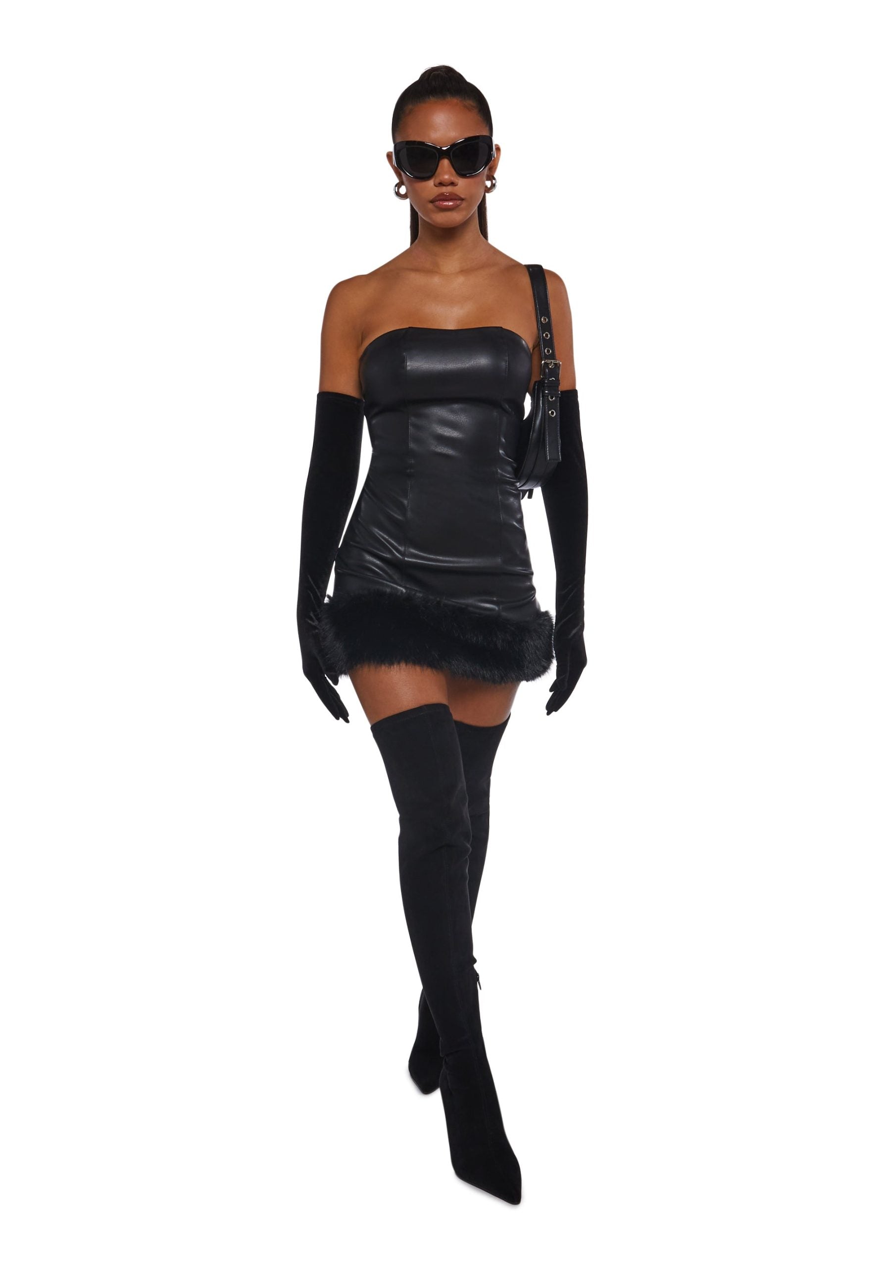Icon Sensation Strapless Mini Dress