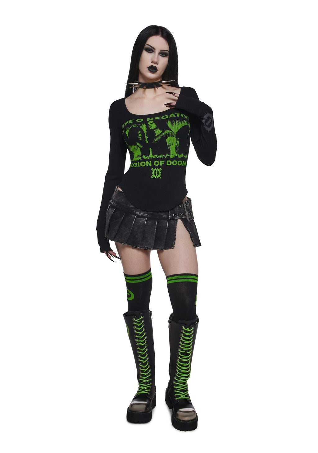 World Coming Down Long Sleeve Top
