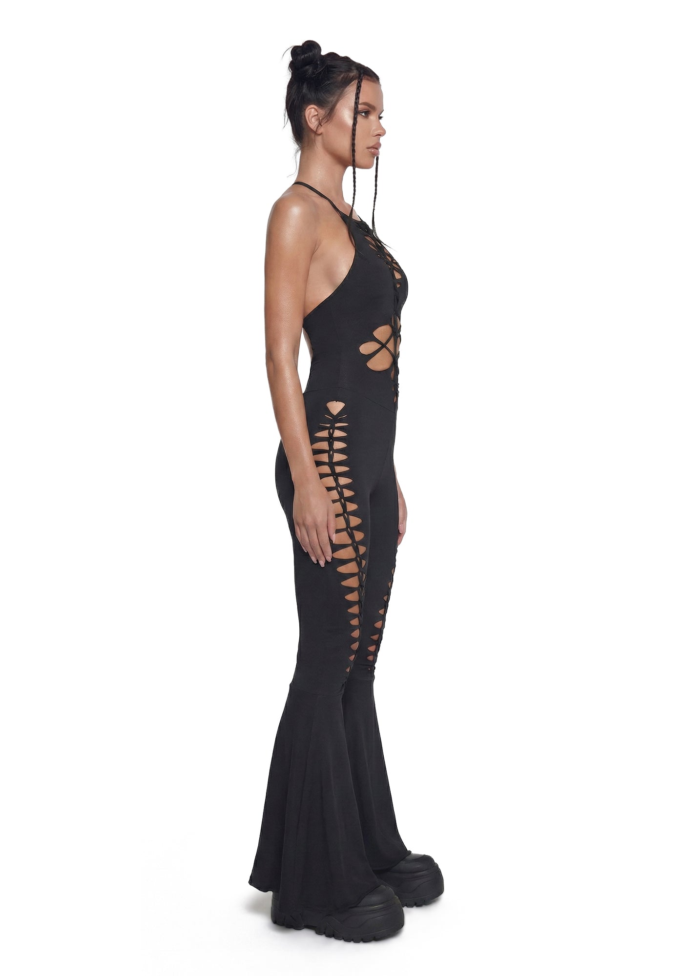 Submerged Ecstasy Cut Out Jumpsuit