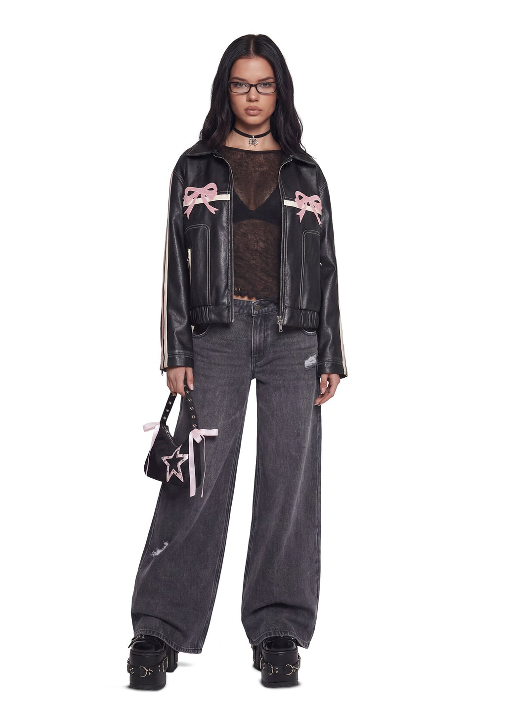 Tough Cutie Vegan Leather Jacket