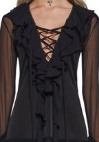 Infinite Illusion Mesh Dress
