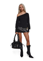 Milana Mini Dress – Black