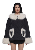 Humbug Season Quilted Coat