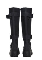 Low Traitor Knee High Boots – Black