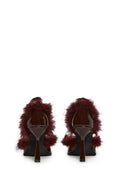 Chic Vanity Faux Fur Pointed Heels