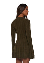 Cafe Reverie Mini Dress – Green