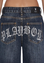 Sinful Attitude Wide Leg Jeans – Playboy
