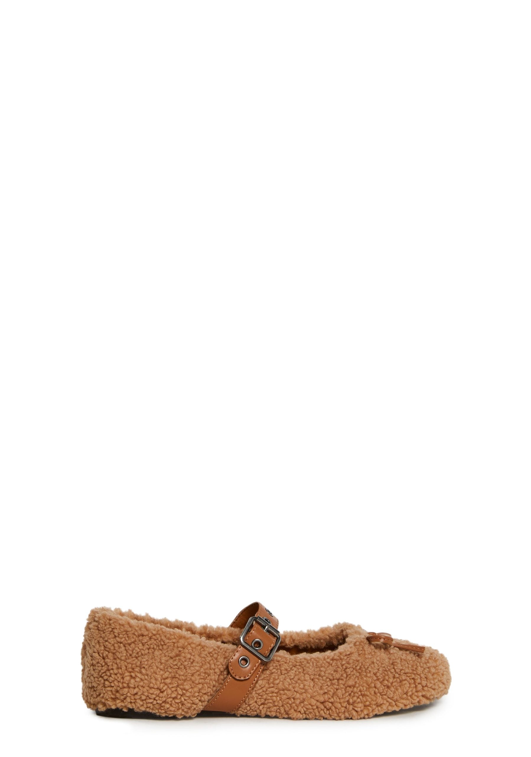 Cuddle Society Faux Fur Flats