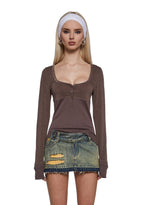 Subtle Spark Long Sleeve Top