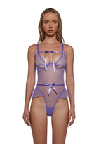 Lilac Lust Mesh Teddy