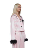 Retro Cutie Satin Sleep Shirt
