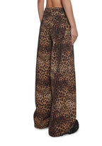 Sinful Attitude Wide Leg Jeans – Leopard