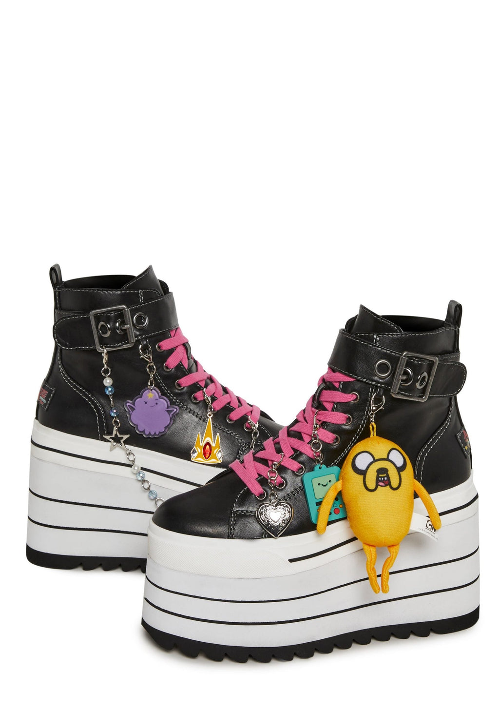 Adventure Time Charm Platform Sneakers
