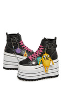 Adventure Time Charm Platform Sneakers