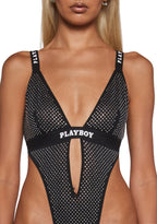 Playboy Disco Fever Teddy – Black