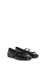 Woven Love Ballet Flats – Black