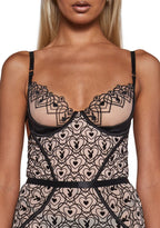 Playboy Bunny Kiss Sleeveless Catsuit