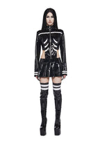 Kaneki Cosplay Mini Dress And Legwarmer Set