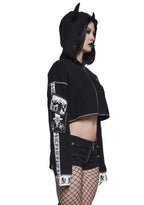 Boogie Woogie Wu Cropped Hoodie