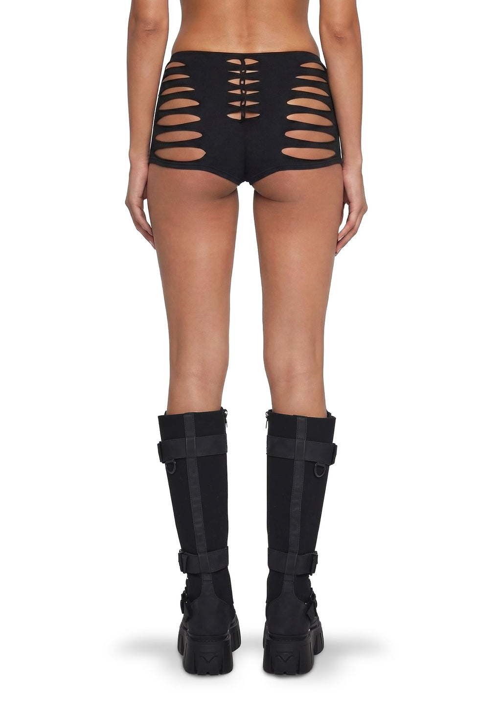 Desert Down Shredded Shorts