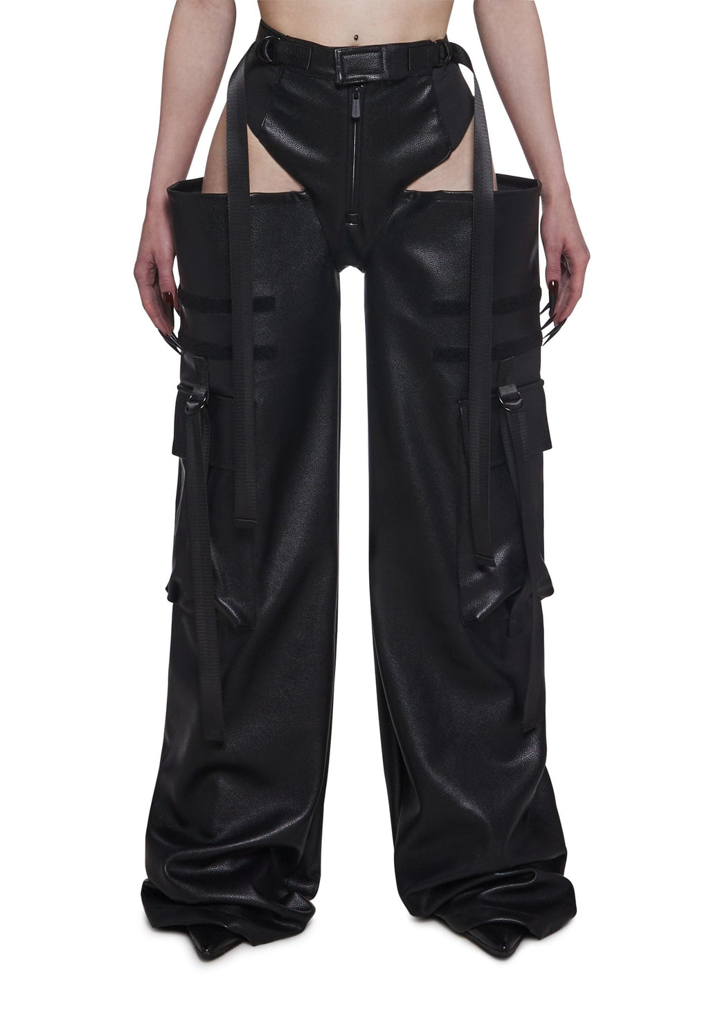 Vegan Leather Panty Trousers