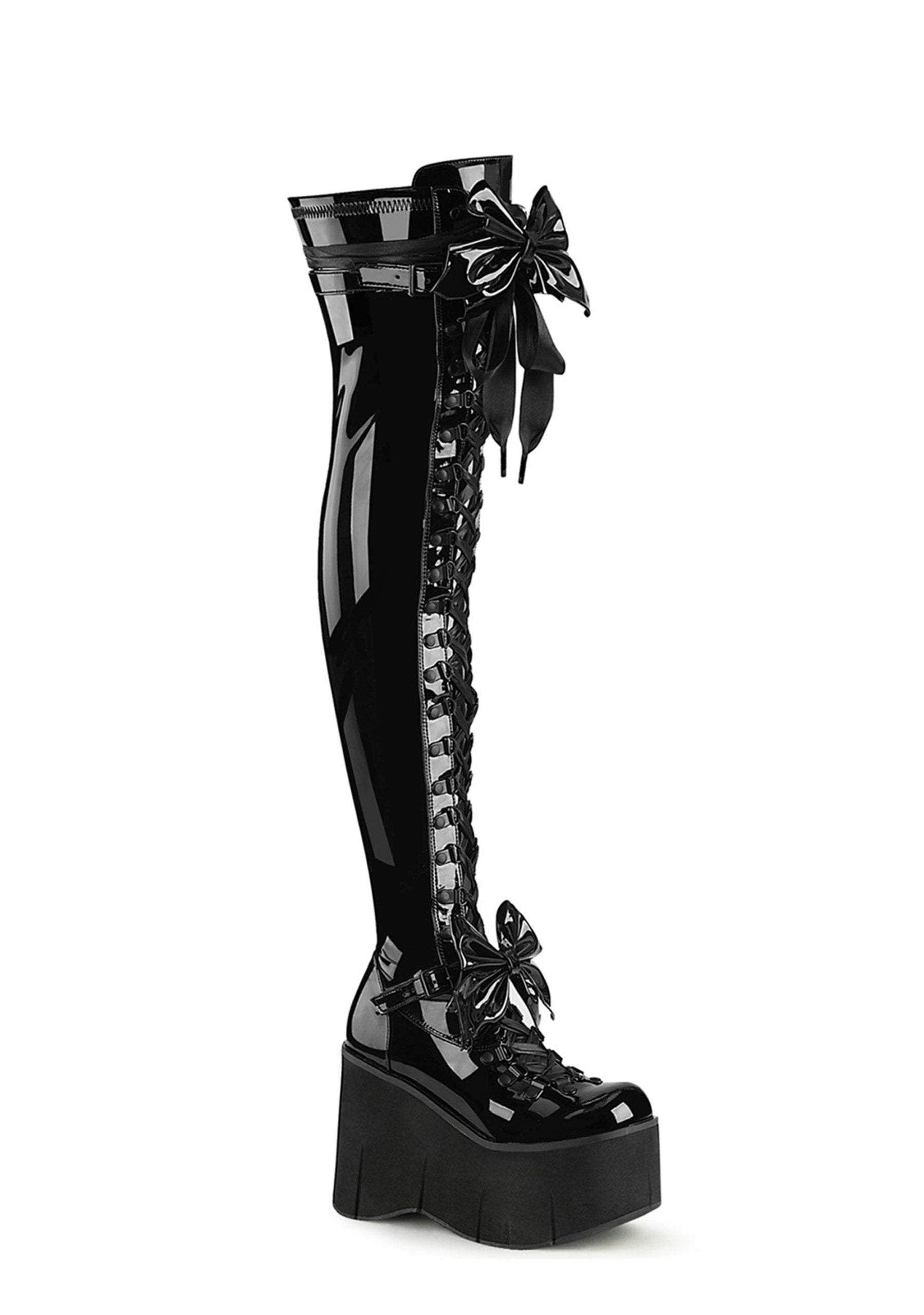 KERA-303 Platform Thigh High Boots