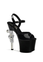 Revolver-709 Gun Heels – Black