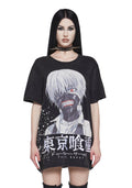 Ken Kaneki Oversized Graphic Tee