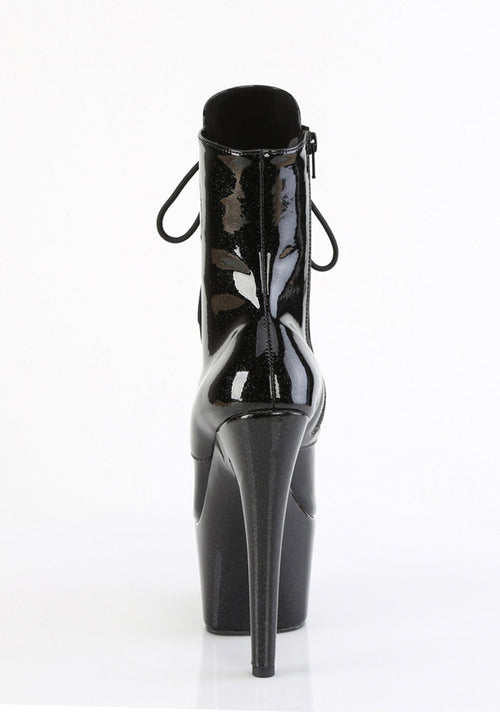 Adore-1020GP Platform Ankle Boots-Black