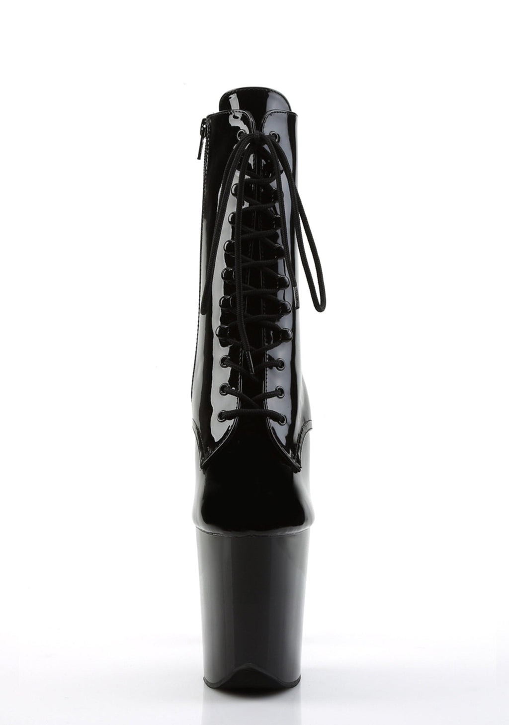 Flamingo-1020 Platform Ankle Boots-Black