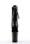 Flamingo-1020 Platform Ankle Boots-Black