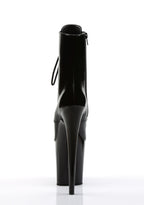 Flamingo-1020 Platform Ankle Boots-Black
