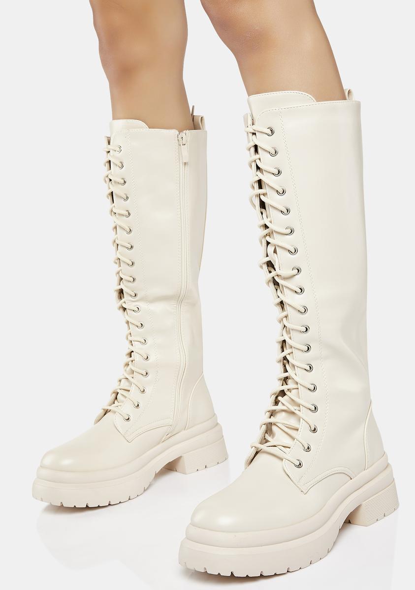 Coast To Coast Lace Up Boots