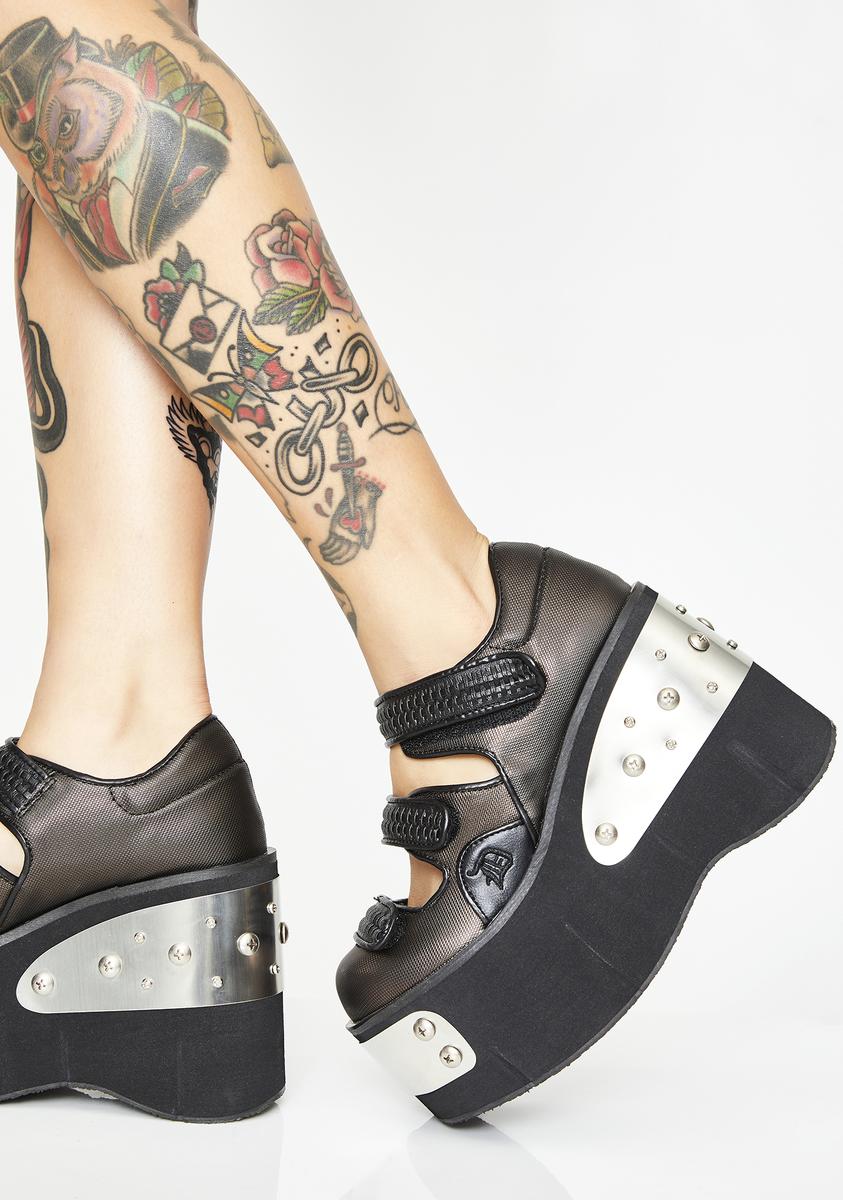 KERA-13 Platform Mary Jane Shoes