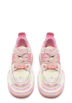 Kaleidoscopic Platform Trainers – Rainbow