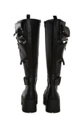 Obsidian Pocket Combat Boots