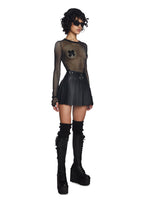 See Thru Me Fishnet Top
