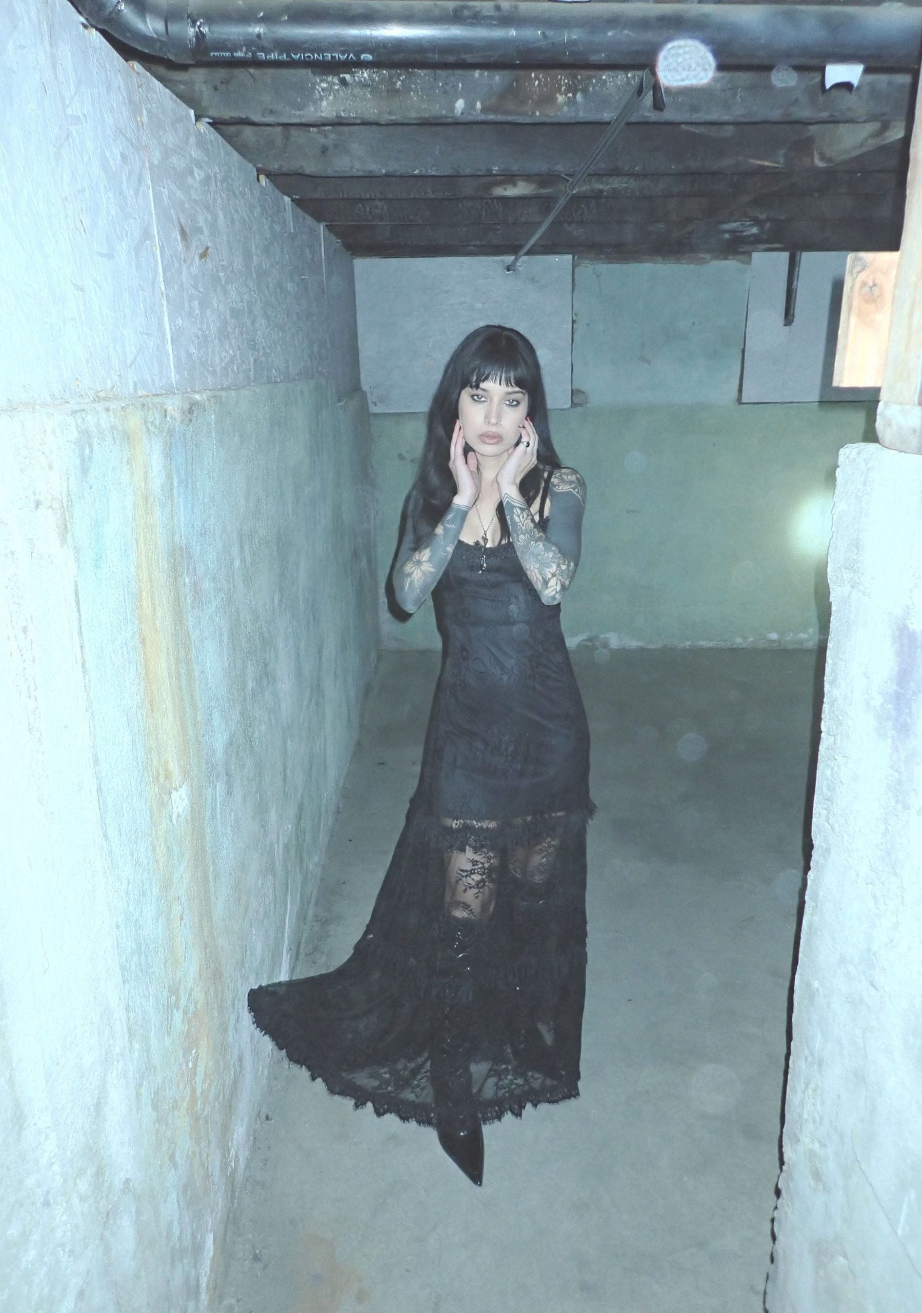 Temple Of Love Lace Maxi Dress