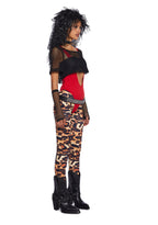 Glam Rock Wig & Costume Set