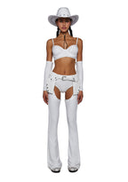 Giddy Up Cowboy Costume Set – White