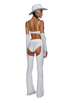 Giddy Up Cowboy Costume Set – White