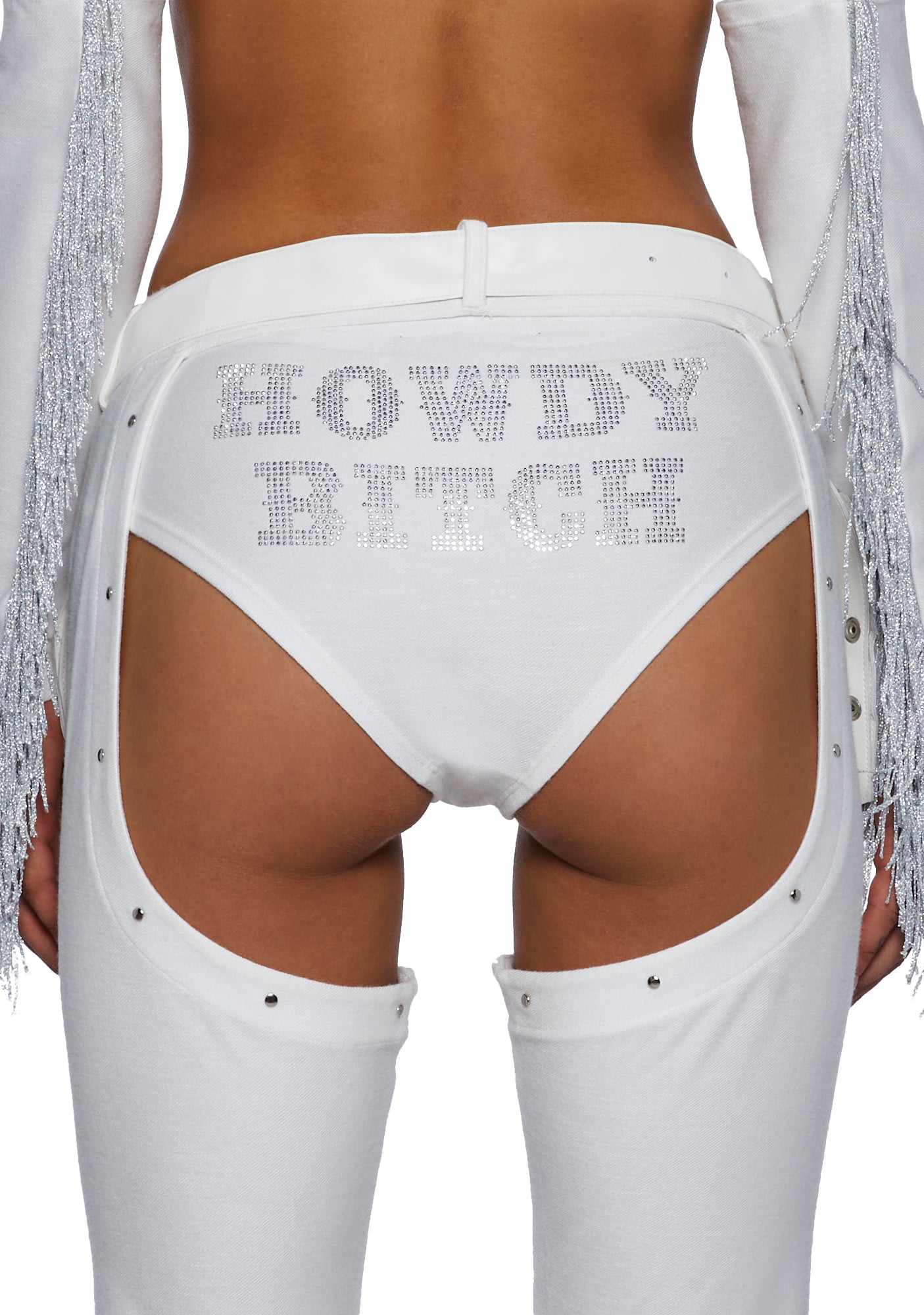 Giddy Up Cowboy Costume Set – White