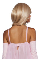 Fembot Babe Wig & Costume Set