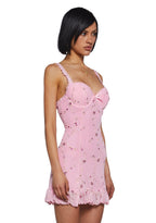 I’m Baby Mini Slip Dress – Light Pink