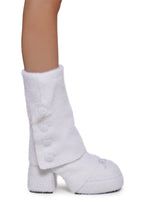Twirling Perfection Mary Janes – White
