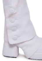 Twirling Perfection Mary Janes – White