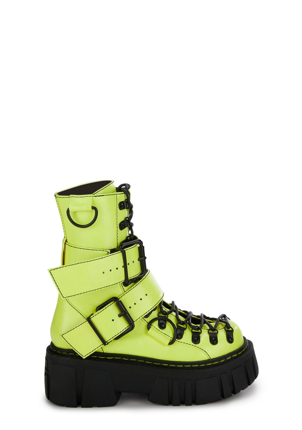Low Traitor Boots – Neon Yellow