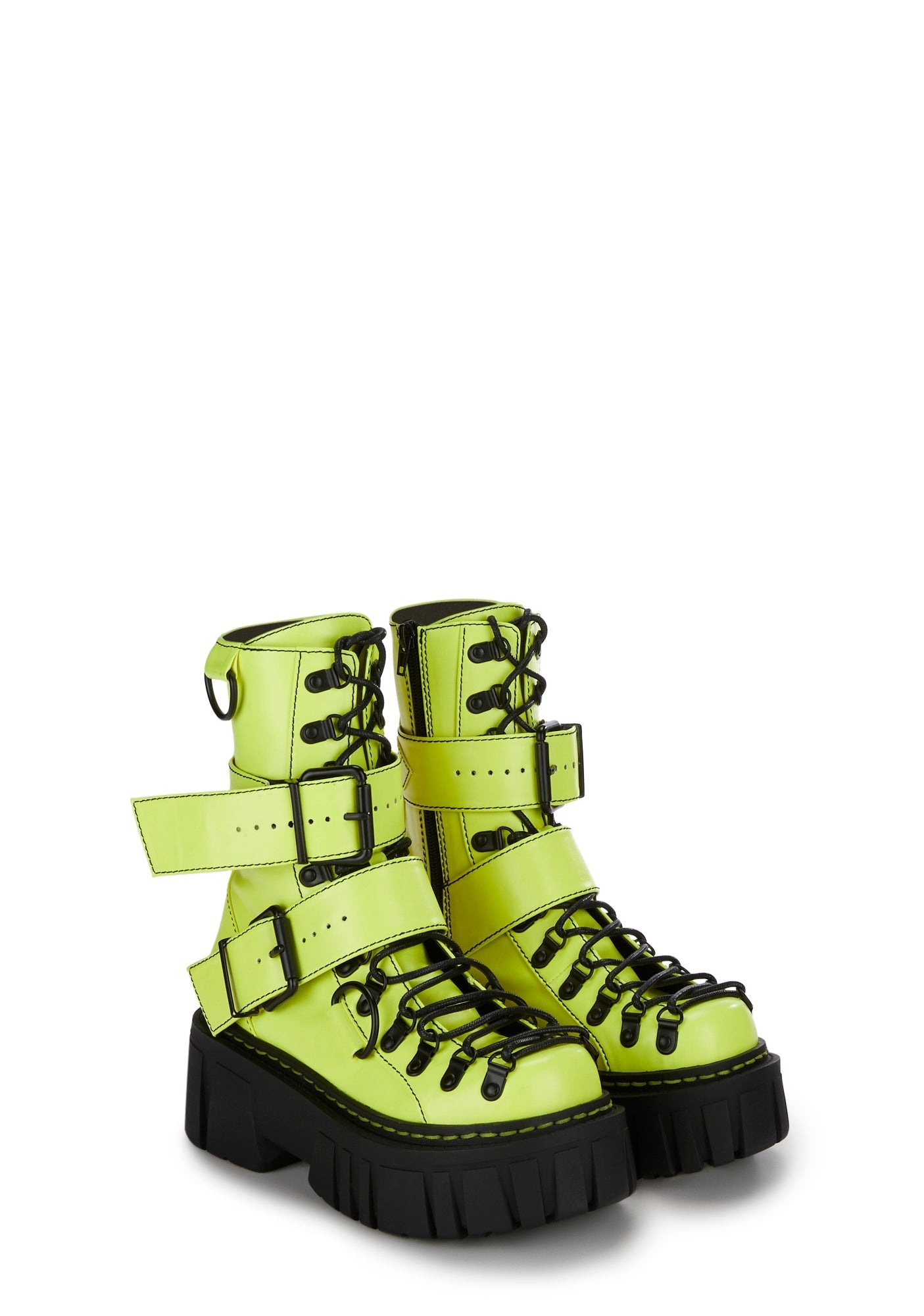 Low Traitor Boots – Neon Yellow