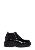 Fairfield Platform Ankle Boots – Black
