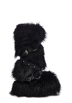Wild Instincts Faux Fur Boots – Black